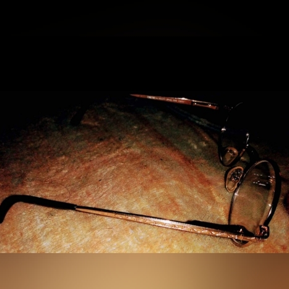 Cherokee round metal eyeglasses frames - Picture 4 of 5